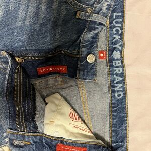 Lucky Brand Blue Ankle Cropped Jeans